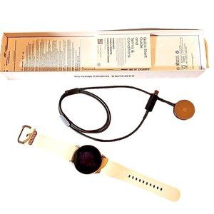 Samsung Galaxy Watch6 Classic with Sport Band White/Silver with Magnetic Charger